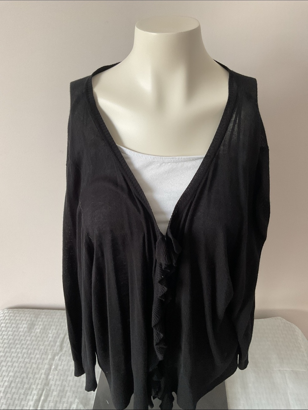 Addition Elle  Ruffle Cardigan - Picture 2 of 9